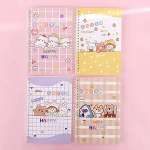 New Product A5 Cute Cover Coil Journal Custom Notebook Diary Business Planner Record Book Note Book For Students