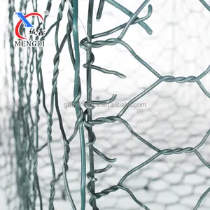 Galvanized PVC Coated Gabion Box Hexagonal Gabion Wire Mesh Basket