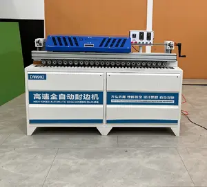 Auto Edge Banding Machine End Cutting Trimming Scraping Buffing Small Edge Glueing Machine