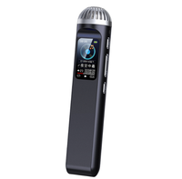 Enregistreur vocal compact 4 Go-64 Go avec microphone, dictaphone MP3 professionnel à réduction de bruit (modèle exclusif)
