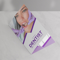 Impresión de Folletos Personalizados A4 A3, Plegables, para Clínica Dental, Menú de Restaurante, Folleto con Logotipo Personalizado, Laminación Mate o Brillante