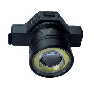 Phare de vélo T6+COB LED rechargeable, lumière avant IPX4, 4 modes, en alliage d'aluminium, charge USB - Product Image 2