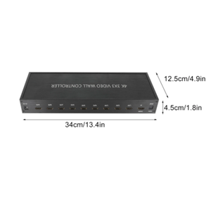 Bộ Điều Khiển Gắn Tường Video 4K HD 3X3 HDMI Bán Chạy Bộ Ghép Bộ Xử Lý Video + Bộ Đổi Nguồn + Điều Khiển Từ Xa + Hướng Dẫn Sử Dụng - Product Image 6