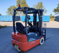 Chariot élévateur contrepoids compact et flexible de 1,5 tonne à batterie lithium HELI CPD15-GB2LIH Série G2 pour entrepôt à allées étroites