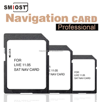 Carte commémorative SMIOST Chang CID pour Renault GPS Navigation Tom Softwares Sat Nav SD pour Carte Live 16GB 11.05