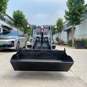 Chargeuse sur pneus compacte diesel 4x4 modèle 907 <span class=keywords><strong>de</strong></span> YGZG, prix usine, haute efficacité pour les petits chantiers d'excavation - Product Image 1