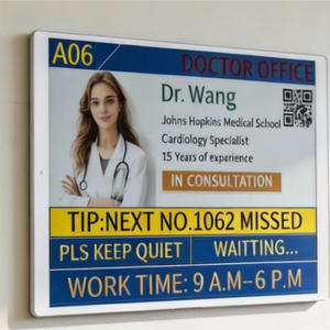 Étiquettes de rayon électroniques Ble Api App 13,3 pouces NFC E-Ink Epaper, affichage E Ink, plaque signalétique pour salle de conférence d'hôpital ou salle de réservation - Product Image 2