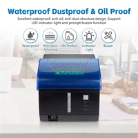 Impresora Térmica de Recibos para Restaurantes, 80mm, USB+BT+LAN+WIFI, Impresora de Punto de Venta ESC/POS, Compatible con Windows/Linux/MAC OS