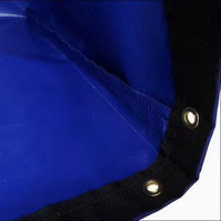 Bâches et couvertures imperméables de haute qualité en PVC enduit, style uni, légères et résistantes, pour la construction et l'agriculture