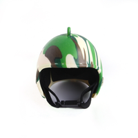 Casco creativo nuevo y listo para usar para gallinas, sombrero protector divertido para aves, accesorio para la cabeza de aves, del fabricante transfronterizo.