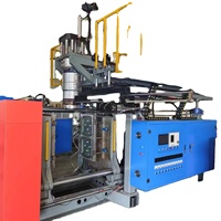 Machine de moulage par soufflage à tambour à double anneau Pulvérisateur d'alcool Machine de moulage par soufflage Bouteille d'huile de cuisson Moulage par soufflage