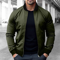 Blouson bomber vintage camouflage Urban Edge pour homme, design élégant, tissu durable, coupe-vent, imperméable, parfait pour les sorties décontractées