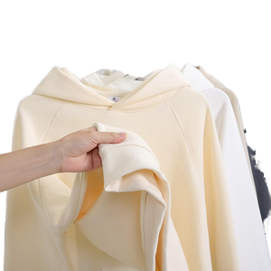 Sweat à capuche numérique brodé 100 % coton épais 600 g/m² pour homme et femme, rose, coupe classique, taille XL, saison automne - Product Image 4