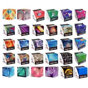Imanes Promocionales Populares con Forma de Tierra, Cubo Mágico Infinito 3D Geométrico, Juguete Magnético para Niños, Niñas y Adultos - Product Image 4
