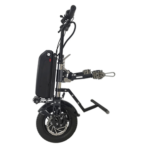 2025 Venta caliente 350W Motor sin escobillas Accesorio para silla de ruedas, <span class=keywords><strong>Kit</strong></span> de conversión de bicicleta de mano para sillas de ruedas manuales - Product Image 3