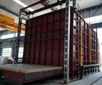 Four de chauffage haute température à foyer mobile de 500 kW pour plaques d'acier