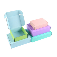 Caja de Cartón Corrugado Personalizada al por Mayor en Colores Rosa, Verde, Rojo y Negro con Logotipo Personalizado, Caja de Regalo Biodegradable para Joyería y Relojes