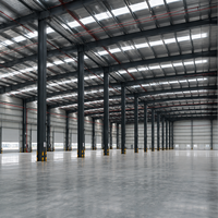 Structure Modulaire de Bâtiment Industriel Préfabriqué en Acier, Prix Usine, pour Entrepôt et Hangar Professionnel en Chine