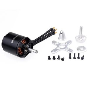 มอเตอร์อะลูมิเนียมอัลลอยด์แบบ Outrunner DC Brushless ความเร็ว 5000-30000 รอบต่อนาที 130kv 170kv กำลัง 400-1000 วัตต์ สำหรับ FPV UAV หุ่นยนต์ รถบังคับวิทยุ เครื่องบิน - Product Image 4