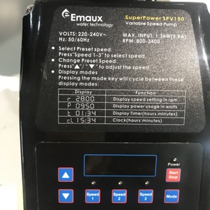 <span class=keywords><strong>Pompe</strong></span> à eau à vitesse variable EMAUX 1.5hp <span class=keywords><strong>de</strong></span> haute qualité et facile à installer pour piscines - Product Image 4