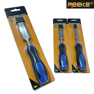 Ciseau à bois REEKE DIY de qualité professionnelle avec pointe en acier droite et manche en plastique 127 mm Garantie d'un mois - Product Image 1
