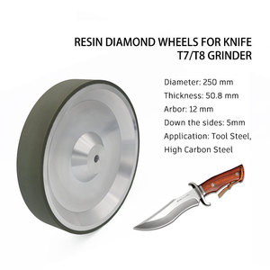 Rueda de afilado de diamante CBN chapada en <span class=keywords><strong>Tormek</strong></span> <span class=keywords><strong>T4</strong></span> T8 de 250 mm y 10 pulgadas para afilar cuchillos - Product Image 5