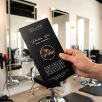Boîtes d'emballage personnalisées pour extensions de cheveux avec logo, en papier recyclable, pour perruques