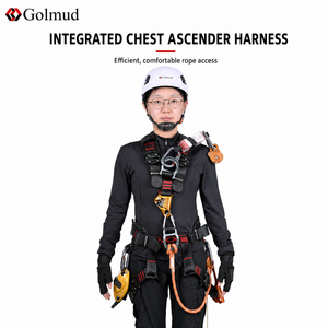 Arnés <span class=keywords><strong>de</strong></span> <span class=keywords><strong>Seguridad</strong></span> Golmud RC6737, Kit <span class=keywords><strong>de</strong></span> Ascenso y Descenso para Espeleología, Rappel y Trabajo en Altura - Product Image 6