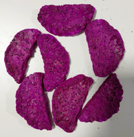 OEM Gedroogde Groenten Vriesgedroogd Rood Drakenfruit Poeder Snack Knapperig Natuurlijk FD Drakenfruit Schijfjes Gedroogd Fruit