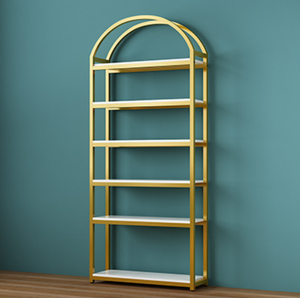 Luxury Beauty Salon Light Display Rack Wig Model Cosmetics Nail Art Skin Care Rack Cabinet Store Display Rack Storage Rack - Product Image 6