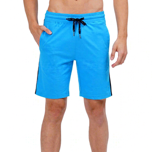 <b>Mens</b> Blue <b>Shorts</b> <b>Black</b> with Drawstring Side Striped Athletic Training <b>Shorts</b> Custom logo Moisture Wicking Gym <b>Shorts</b> - Product Image 1