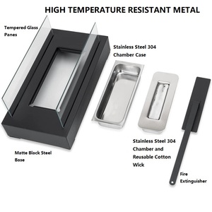 Indoor <strong>Outdoor</strong> Usage Table Bio Ethanol <strong>Fireplace</strong> Chimeneas Tabletop Freestanding Modern Patio Heaters <strong>Outdoor</strong> <strong>Steel</strong> <strong>Fireplace</strong> - Product Image 3