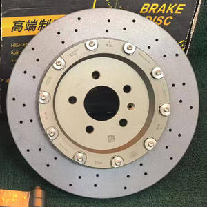 Disco de freno delantero de cerámica de carbono 380x34 370x34 para BMW M5 <span class=keywords><strong>M8</strong></span> / Audi RS6 <span class=keywords><strong>RS7</strong></span> y AMG G63, mejora de rotor CCB 380*34D64 380*32D68 12V - Product Image 3