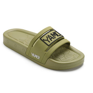 Henghao yüksek kalite Anti kaygan benzersiz köpük slaytlar özel Sandal Pu Gents terlik boya terlik ekonomik kolay aşınma terlik - Product Image 6