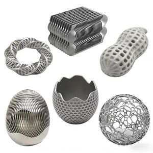 Pièces métalliques imprimées en 3D personnalisées en acier inoxydable 316L, aluminium, titane, service d'impression 3D pour composants structurels industriels - Product Image 1