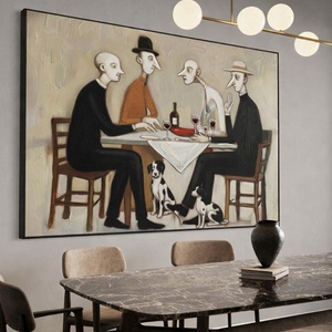 Peinture à l'huile texturée réaliste et douce, effet impasto, peinte à la main, pour décoration intérieure, art mural - Product Image 4