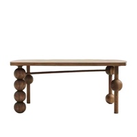 Table et meubles en bois massif de Style nordique ensemble livre minimaliste moderne marque créative pour l'entrée à la maison ou l'utilisation de l'entrepôt