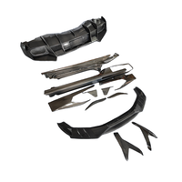 Nouveau Kit de carrosserie en Fiber de carbone de Style M pour Lamborghini Huracan LP610 comprenant une jupe latérale de diffuseur arrière de lèvre avant
