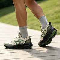 Fabricante de Zapatillas Deportivas Ligeras para Hombre con Logotipo Personalizado OEM, Transpirables, de Malla, para Caminar, Correr y Hacer Deporte