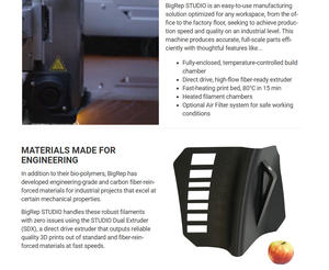 Impresora 3D Industrial Antinsky BigRep Studio G2 de Gran Formato, PREMIUM, EFICIENTE, PROFESIONAL, con Conectividad USB - Product Image 4