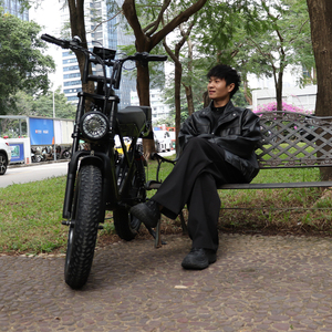 จักรยานไฟฟ้า X50 รุ่น City Bike ขนาด 20 นิ้ว มอเตอร์ไร้แปรงถ่าน 250 วัตต์ เกียร์ 7 สปีด โครงอะลูมิเนียม ระบบกันสะเทือนคู่ หน้าจอ LCD ใช้พลังงานจากแบตเตอรี่ - Product Image 1