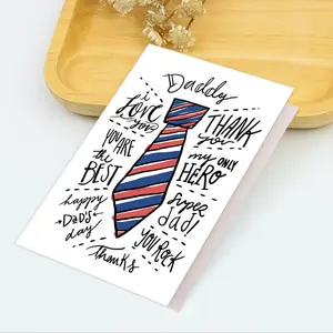 Desain baru kartu pop up untuk kartu Selamat Hari Ayah amazon untuk hadiah Hari Ayah