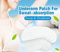 Patchs absorbants pour la transpiration sous les aisselles, protège-vêtements jetables, tampons adhésifs anti-transpiration pour les aisselles, OEM