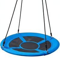 TURFEE Balançoire arbre en forme de soucoupe de 40 pouces en gel, capacité de 900 lb, imperméable, pour enfants de 2 ans et plus, pour aire de jeux extérieure et jardin