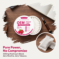 VitaHall OEM Sachets de champignons personnalisés pour la concentration, clarté et énergie durables, à libération lente, à prendre par voie orale