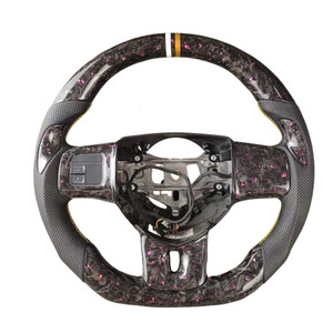Utilisé pour la modification du volant du <span class=keywords><strong>Fiat</strong></span> <span class=keywords><strong>500</strong></span> avec un volant sport en fibre de carbone de qualité supérieure pour la mise à niveau de l'intérieur de la voiture - Product Image 1