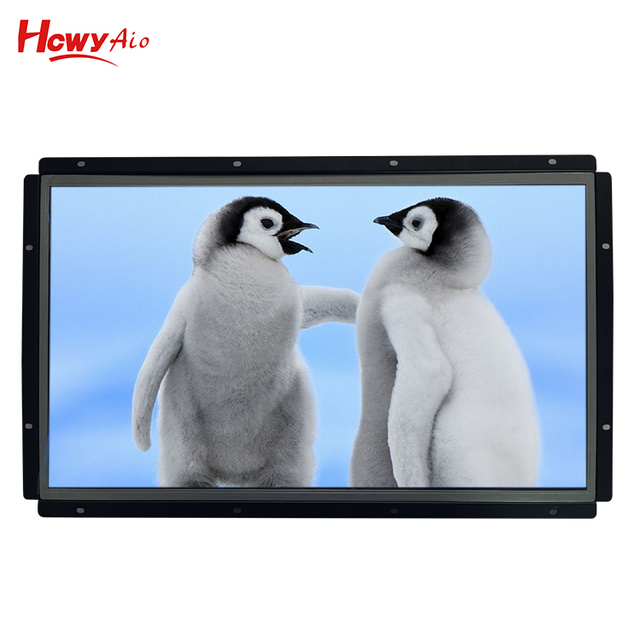 Factory Customized 21.5 Inch 1920x1080 Resolution Digital Photo Frame Remote Control Open Frame Monitor Video Player Wall