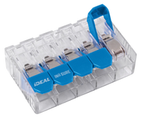 Connecteurs de câblage à levier 3 ports In-Sure 12-10 AWG, bornes en laiton, raccord rapide pour fils électriques, connecteur de câble réutilisable