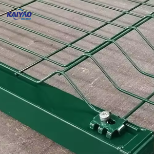 <span class=keywords><strong>Heavy</strong></span>-<span class=keywords><strong>Duty</strong></span> màu xanh lá cây/Đen bột bọc chống leo lên hàng rào thép hàn dây lưới cho trường học vườn sân sử dụng khung kim loại mạnh mẽ - Product Image 5