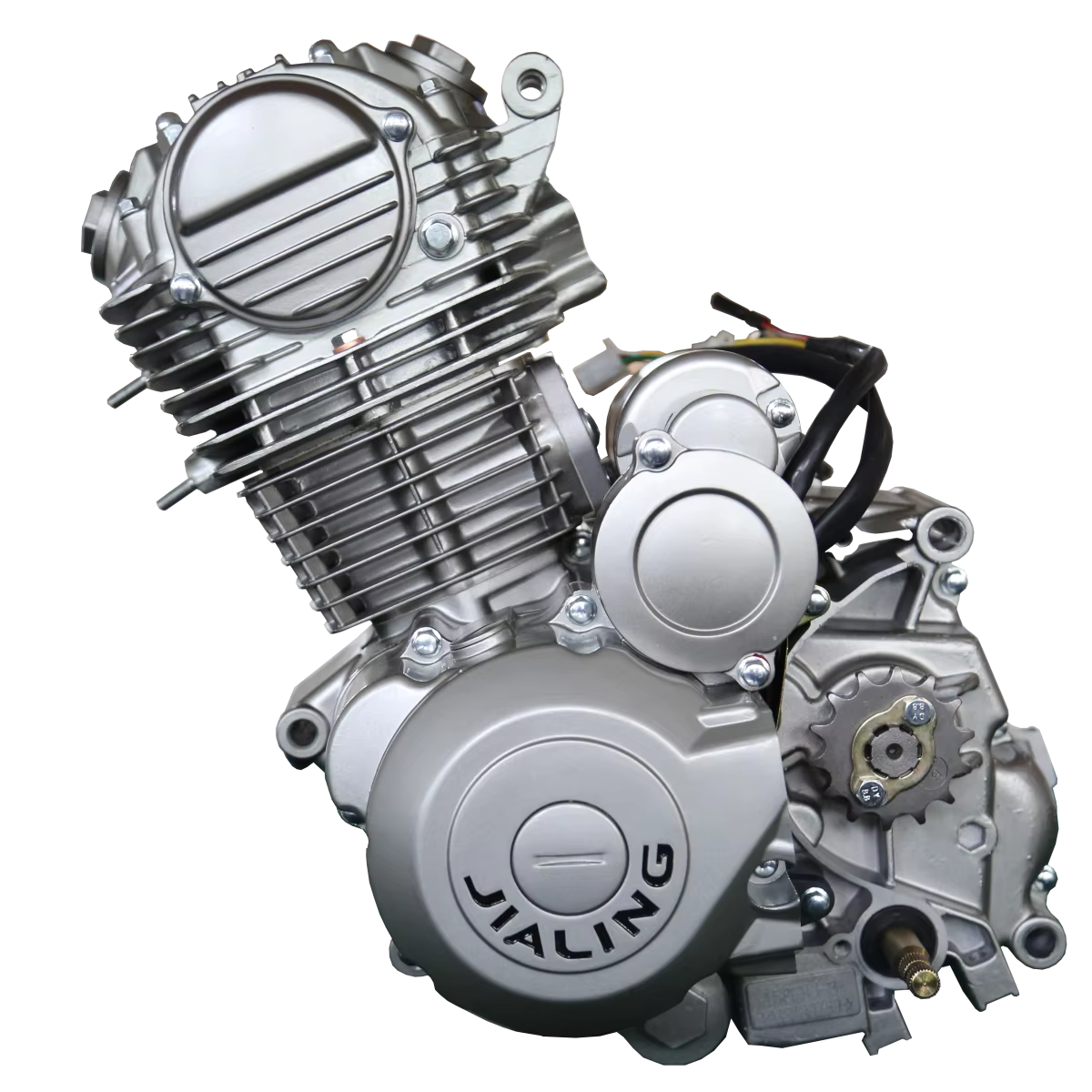 Серебристо-Серый Прочный двигатель в сборе электрический стартер 150CC объем цилиндра мотоциклетные двигатели мощные аксессуары для мотоциклов